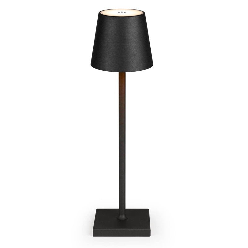 image présentant la lampe sans fil avec un coloris noir sur fond neutre